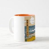 Tasse 2 Couleurs Faire une pause (Devant gauche)