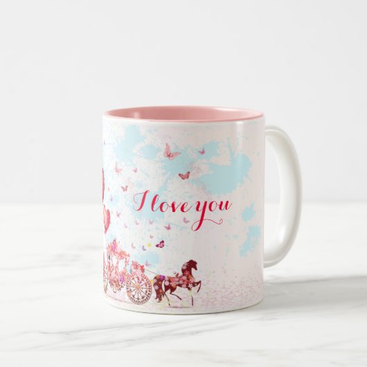 Tasse 2 Couleurs Fairytale Love (Devant droit)