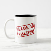 Tasse 2 Couleurs Fait à Saskatoon (Gauche)
