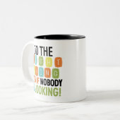 Tasse 2 Couleurs Faites Ce Qu'Il Faut (Devant gauche)