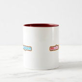 Tasse 2 Couleurs Faites en sorte que cela arrive (Centre)