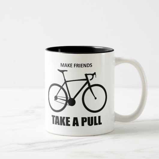 Tasse 2 Couleurs Faites Faire Un Tour À Vélo À Vos Amis (Droit)