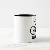 Tasse 2 Couleurs Faites Faire Un Tour À Vélo À Vos Amis (Centre)