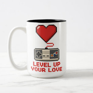 Tasse 2 Couleurs Faites Passer Votre Amour au Niveau Supérieur, Des