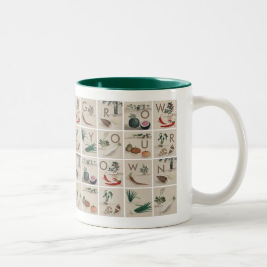 Tasse 2 Couleurs Faites Pousser Vos Propres (Droit)