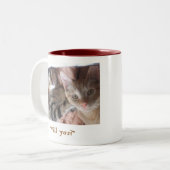 Tasse 2 Couleurs "Faites une différence " (Devant gauche)