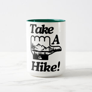 Tasse 2 Couleurs Faites Une Randonnée