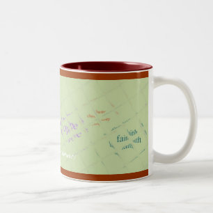 Tasse 2 Couleurs Faith Hope Charity