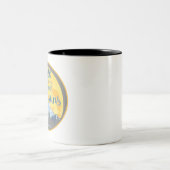 Tasse 2 Couleurs Faith Move Mountains Christian Design (Centre)