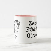 Tasse 2 Couleurs FAKS zéro donné (Centre)