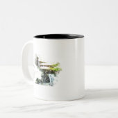 Tasse 2 Couleurs Fallingwater Landscape (Devant gauche)