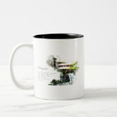 Tasse 2 Couleurs Fallingwater Landscape (Gauche)