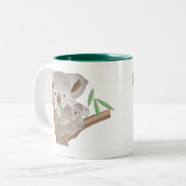 Tasse 2 Couleurs Famille de koala (Devant gauche)