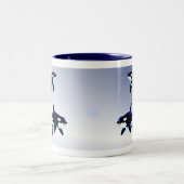 Tasse 2 Couleurs Famille d'épaulard, _Mugs (Centre)