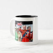 Tasse 2 Couleurs Famille royale britannique (Devant gauche)