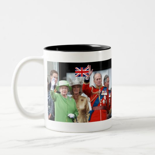 Tasse 2 Couleurs Famille royale britannique (Gauche)
