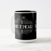 Tasse 2 Couleurs Fans du Magicien de Chicago Dresden (Devant gauche)