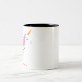 Tasse 2 Couleurs Fantastique licorne (Centre)