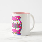 Tasse 2 Couleurs Fantastique Los Angeles 3 Cup (Devant droit)