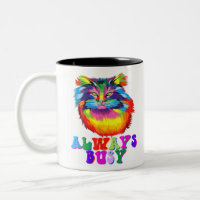 Fantastique Toujours Occupé Kitty Couleurs Cool Am