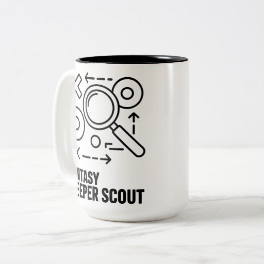 Tasse 2 Couleurs Fantasy Sleeper Scout (Devant gauche)