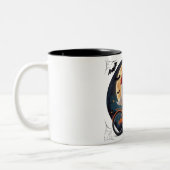 Tasse 2 Couleurs Fantôme de cyclisme (Gauche)