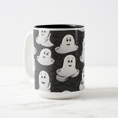 Tasse 2 Couleurs Fantômes conviviaux (Devant gauche)