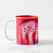 Tasse 2 Couleurs fantômes de Noël (Gauche)