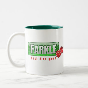 Tasse 2 Couleurs FARKLE - le meilleur jeu de matrices