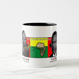 Tasse 2 Couleurs farthers de révolution d'Afrique occidentale