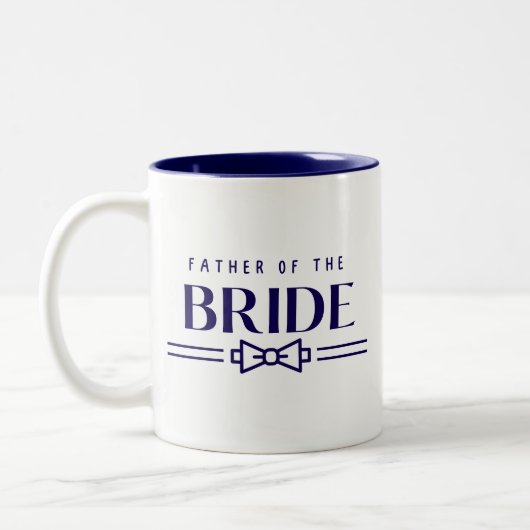 Tasse 2 Couleurs Father of Bride (Gauche)