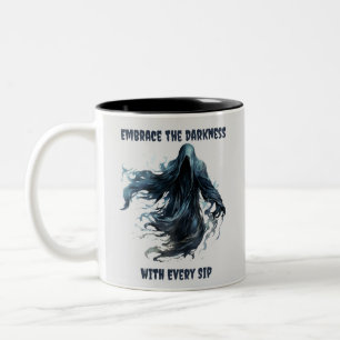Tasse 2 Couleurs Faucheuse Créatif Effrayant Amusant Halloween
