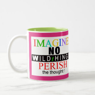 Tasse 2 Couleurs Faune - IMAGINE - Animaux en voie de disparition -