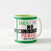 Tasse 2 Couleurs Faune - IMAGINE - Sauvez la faune - (Devant droit)