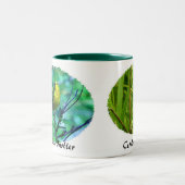 Tasse 2 Couleurs Fauvette de Ceurlean, fauvette jaune II (Centre)