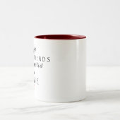 Tasse 2 Couleurs Favorisé à la tante (Centre)