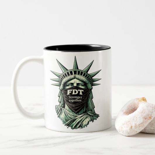 TASSE 2 COULEURS FDT (Avec donut)