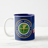 Tasse 2 Couleurs Federal Aviation Administration (FAA) (Gauche)