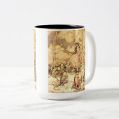 Tasse 2 Couleurs Fée Arthur Rackham (Devant droit)