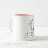 Tasse 2 Couleurs Fée assise… (Devant gauche)