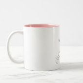 Tasse 2 Couleurs Fée assise… (Gauche)