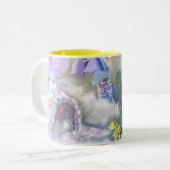 Tasse 2 Couleurs Fée dans son petit monde (Devant gauche)