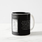 Tasse 2 Couleurs Fée de cristal de flocons de neige (Devant droit)