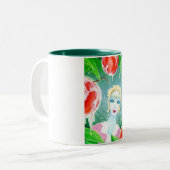 Tasse 2 Couleurs Fée de Frost dans le verger de pêche (Devant gauche)