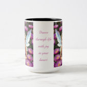 Tasse 2 Couleurs Fée de la Fleur d'Aster (Centre)