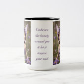 Tasse 2 Couleurs Fée de la Fleur Violette  (Centre)