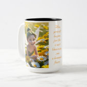 Tasse 2 Couleurs Fée de la marguerite (Devant gauche)