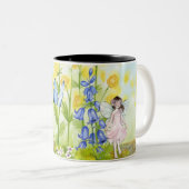 Tasse 2 Couleurs Fée Et Papillon (Devant droit)