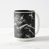 Tasse 2 Couleurs Fée Morte par BurnsInHell (Devant droit)