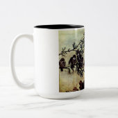 Tasse 2 Couleurs Fées dans le jardin (Gauche)